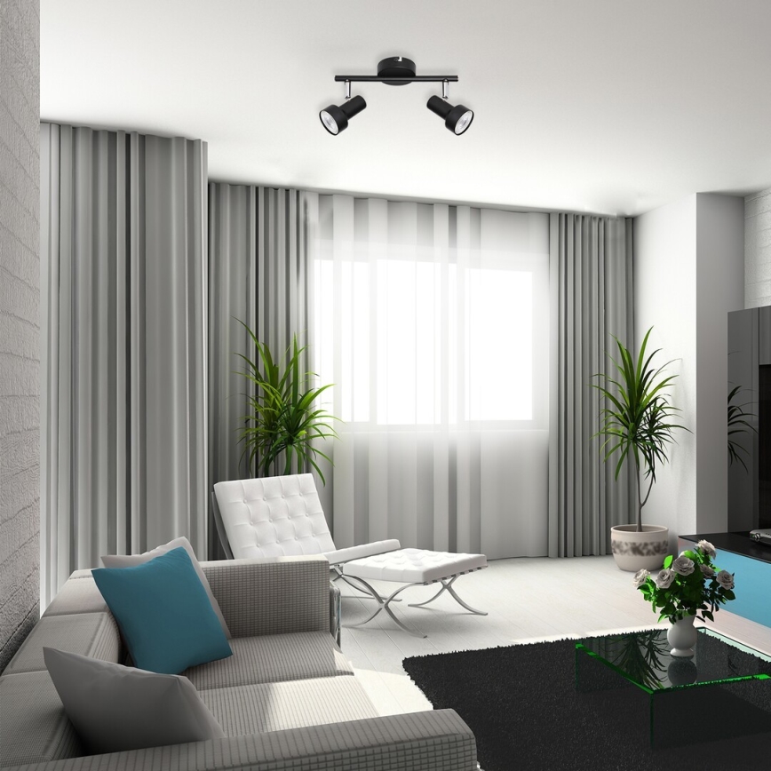 Rabalux 5323 - Kohdevalo KONRAD 2xGU10/50W/230V