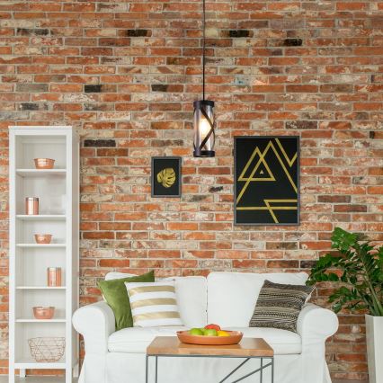 Rabalux 5338 - Kattokruunu narulla OBERON 1xE14/40W/230V