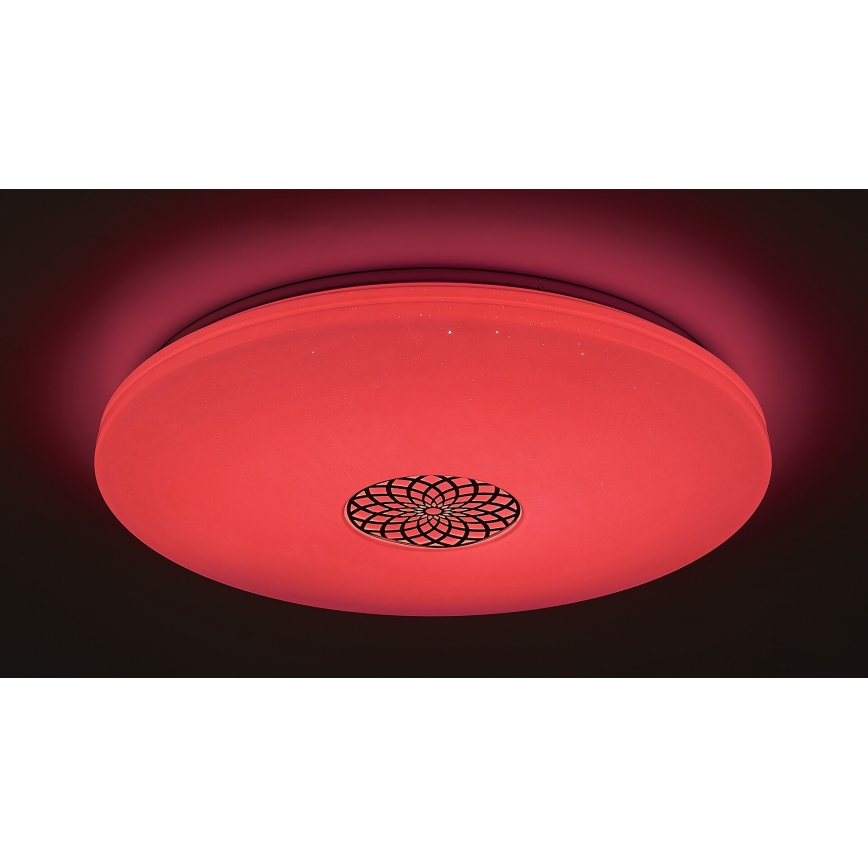 Rabalux - LED RGB himmennettävä kattovalaisin LED/40W/230V 3000-6500K Wi-Fi Tuya halkaisija 60 cm + kaukosäädin