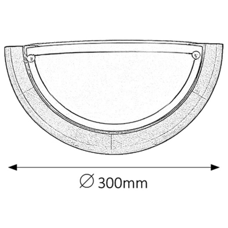 Rabalux - Seinävalaisin 1xE27/60W/230V