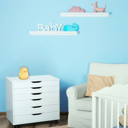 Rabalux - LED RGB Lastenlamppu LED/0,4W 1200 mAh pingviini