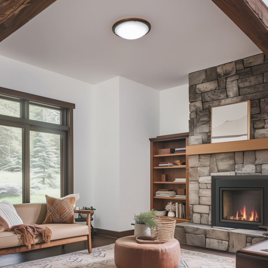 Rabalux - Kattovalo 2xE27/60W/230V halkaisija 38 cm