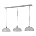 Rabalux 5460 - Kattokruunu narulla PETRINA 3xE27/40W/230V