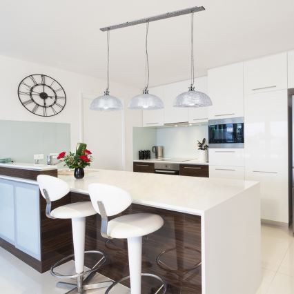 Rabalux 5460 - Kattokruunu narulla PETRINA 3xE27/40W/230V