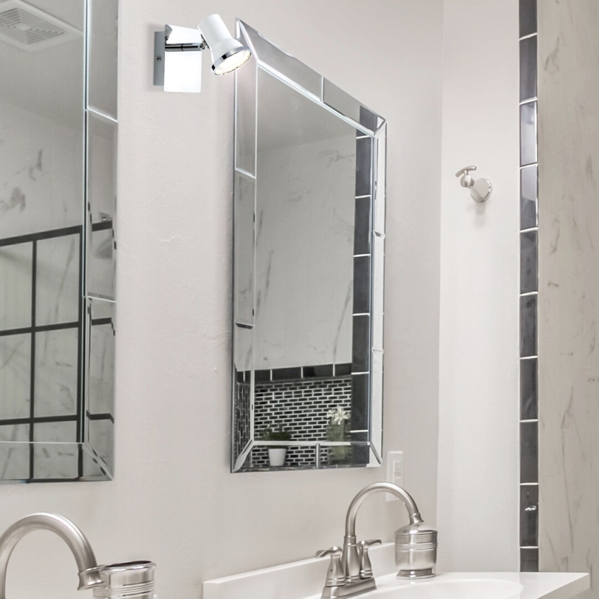 Rabalux - LED-seinävalaisin kylpyhuoneeseen 1xGU10/4,5W/230V IP44