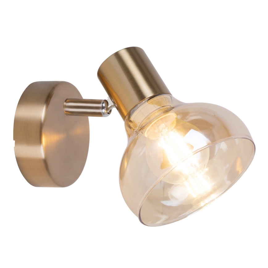 Rabalux - Seinävalaisin 1xE14/40W/230V kultainen