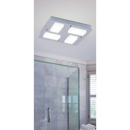 Rabalux - LED-kattovalaisin kylpyhuoneeseen 4xLED/4,5W IP44 30x30 cm