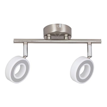 Rabalux 5940 - LED-kohdevalaisin ZORA 2xLED/4,5W/230V