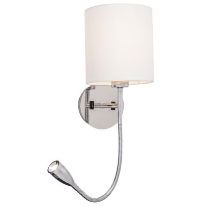 Rabalux - LED-seinävalaisin 1xE27/40W+LED/3W