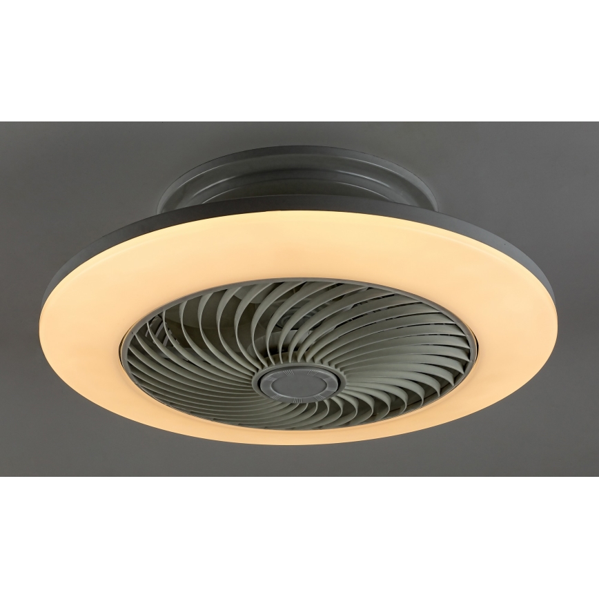 Rabalux 6710 - LED Himmennettävä kattovalaisin tuulettimella DALFON LED/36W/23