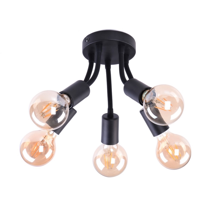 Rabalux - Kiinteä kattokruunu 5xE27/60W/230V