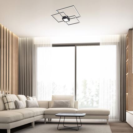 Rabalux - himmennettävä LED-kattovalaisin LED/38W/230V 66x66 cm