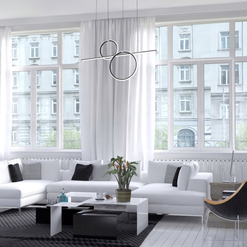 Rabalux - LED-kattokruunu johdossa LED/48W/230V