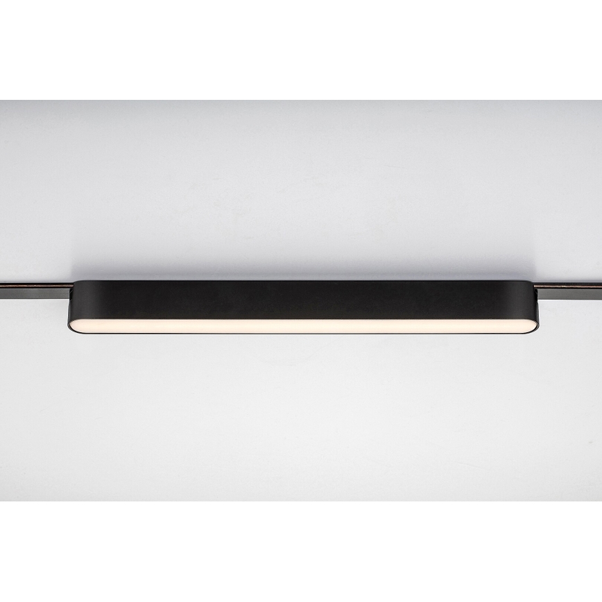 Rabalux - LED Kattovalaisin 1-vaihekiskoon LED/16W/24V 3000K 33 cm musta