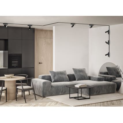 Rabalux - LED Yksivaiheisen kiskojärjestelmän kohdevalo LED/10W/24V 3000K musta