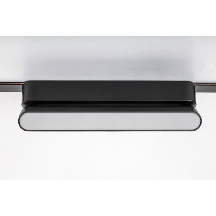 Rabalux - LED Kattovalaisin 1-vaihekiskoon LED/12W/24V 3000K 22 cm musta