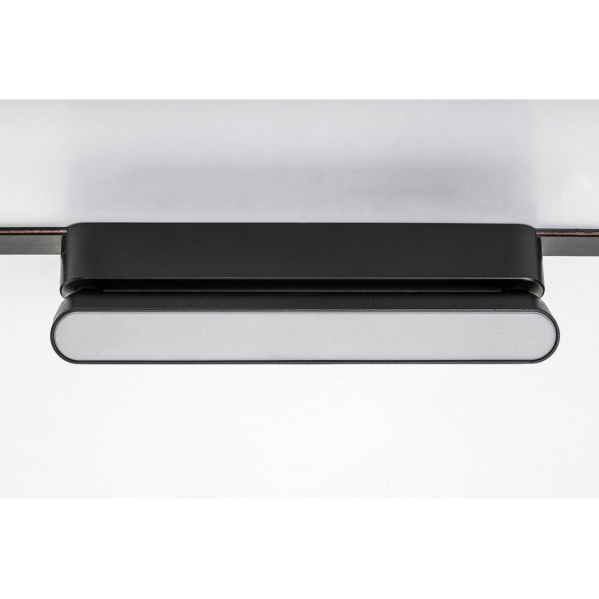 Rabalux - LED Kattovalaisin 1-vaihekiskoon LED/12W/24V 3000K 22 cm musta