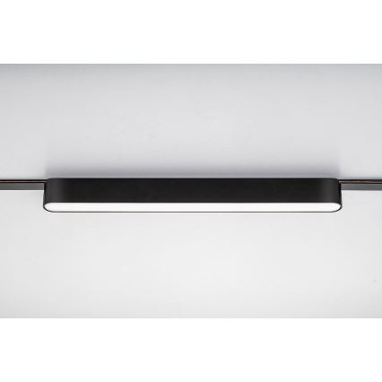 Rabalux - LED Kattovalaisin 1-vaihekiskoon LED/16W/24V 4000K 33 cm musta