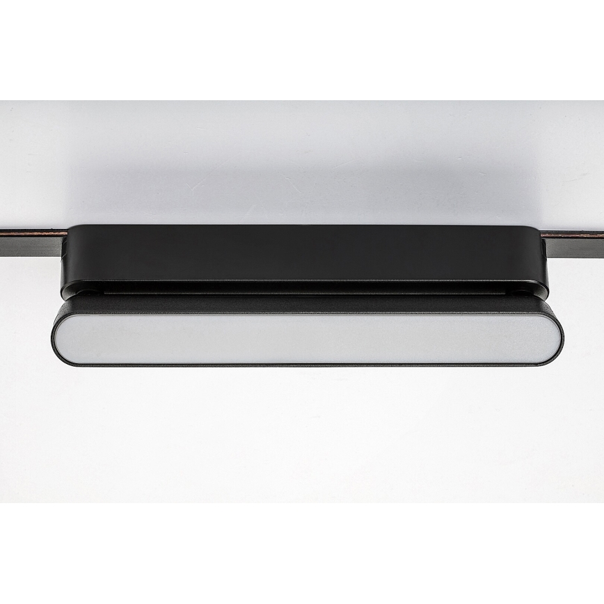 Rabalux - LED Kattovalaisin 1-vaihekiskoon LED/12W/24V 4000K 22 cm musta