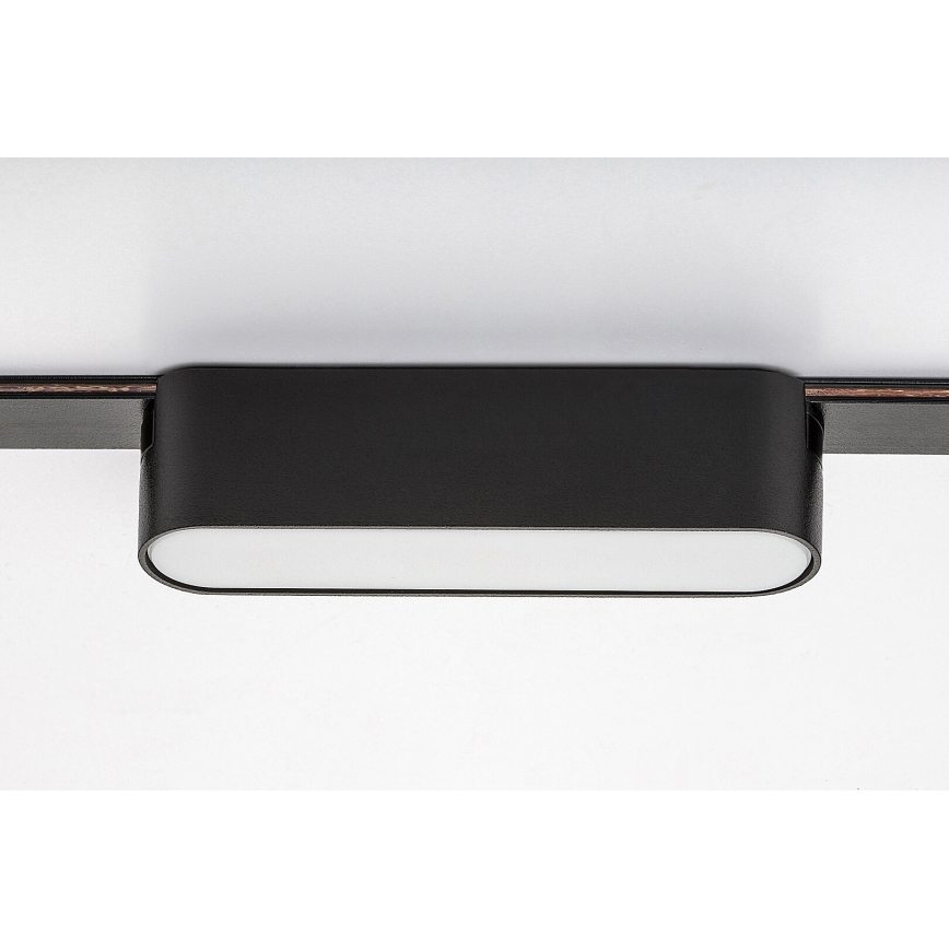 Rabalux - LED Himmennettävä kattovalaisin 1-vaihekiskoon LED/6W/24V 2700-5500K Wi-Fi Tuya 11,5 cm musta