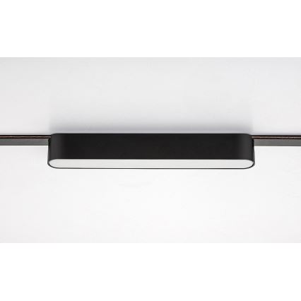 Rabalux - LED Himmennettävä kattovalaisin 1-vaihekiskoon LED/12W/24V 2700-5500K Wi-Fi Tuya 22 cm musta