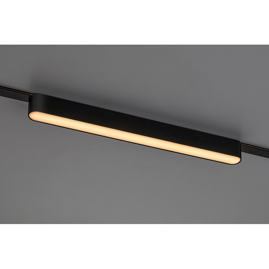 Rabalux - LED Himmennettävä kattovalaisin 1-vaihekiskoon LED/16W/24V 2700-5500K Wi-Fi Tuya 33 cm musta