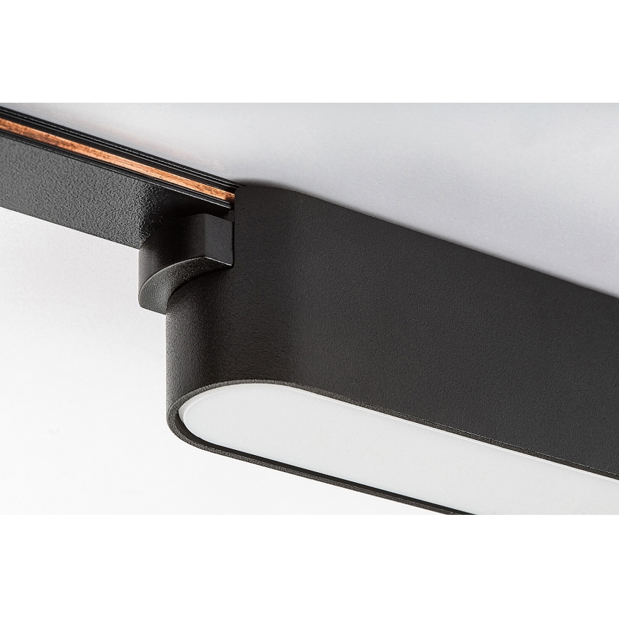 Rabalux - LED Himmennettävä kattovalaisin 1-vaihekiskoon LED/16W/24V 2700-5500K Wi-Fi Tuya 33 cm musta