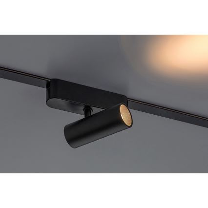 Rabalux - LED Himmennettävä kohdevalo 1-vaihekiskoon LED/5W/24V 2700-5500K Wi-Fi Tuya musta