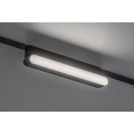Rabalux - LED Himmennettävä kattovalaisin 1-vaihekiskoon LED/7W/24V 2700-5500K Wi-Fi Tuya 22 cm musta