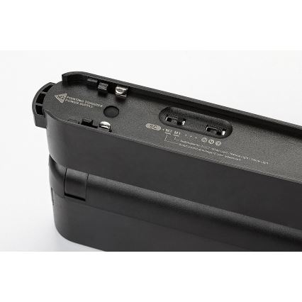 Rabalux - LED Himmennettävä kattovalaisin 1-vaihekiskoon LED/7W/24V 2700-5500K Wi-Fi Tuya 22 cm musta