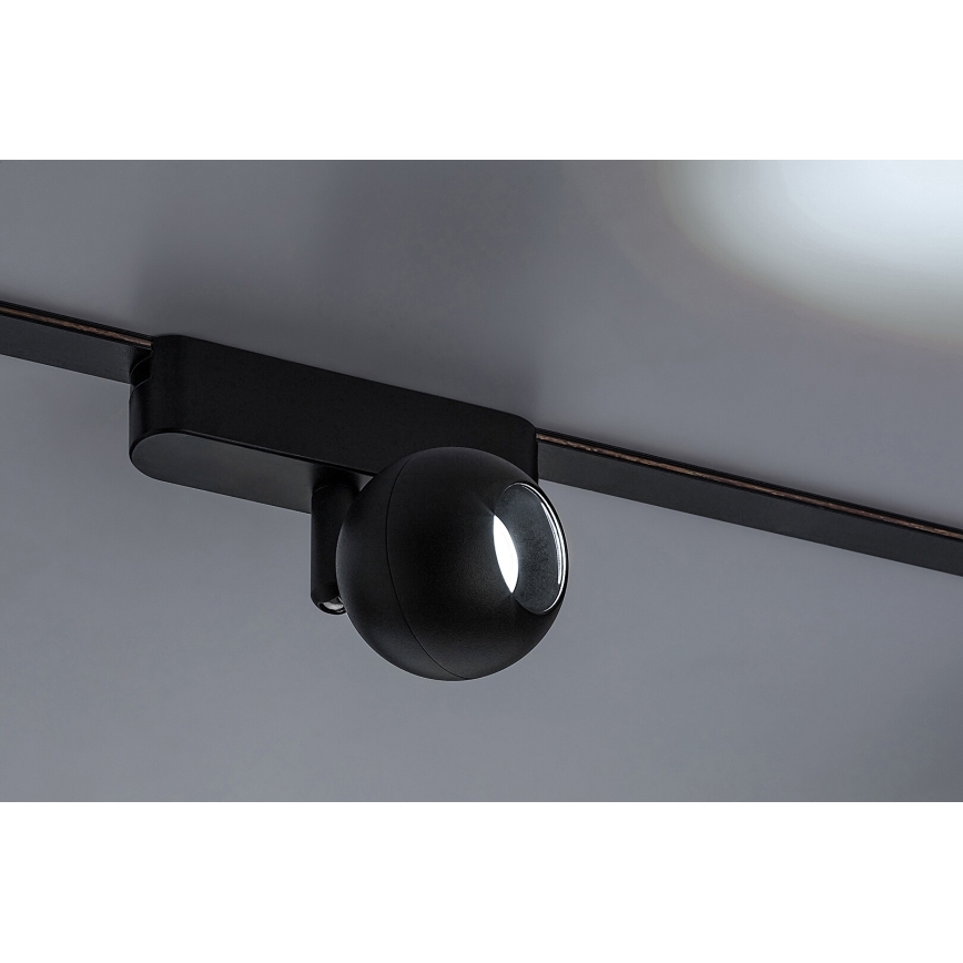 Rabalux - LED Himmennettävä kohdevalo 1-vaihekiskoon LED/5W/24V 2700-5500K Wi-Fi Tuya musta