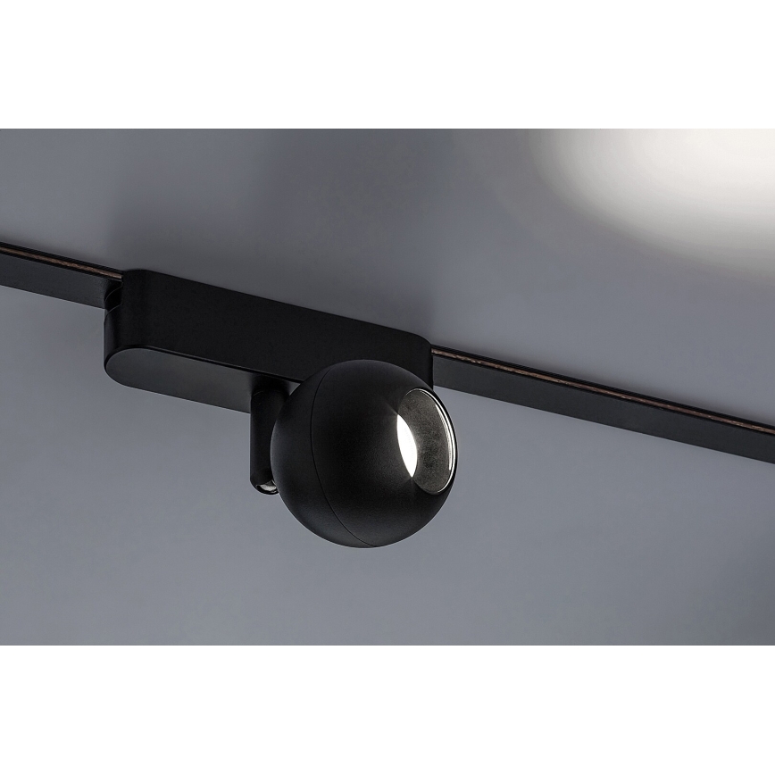 Rabalux - LED Himmennettävä kohdevalo 1-vaihekiskoon LED/5W/24V 2700-5500K Wi-Fi Tuya musta