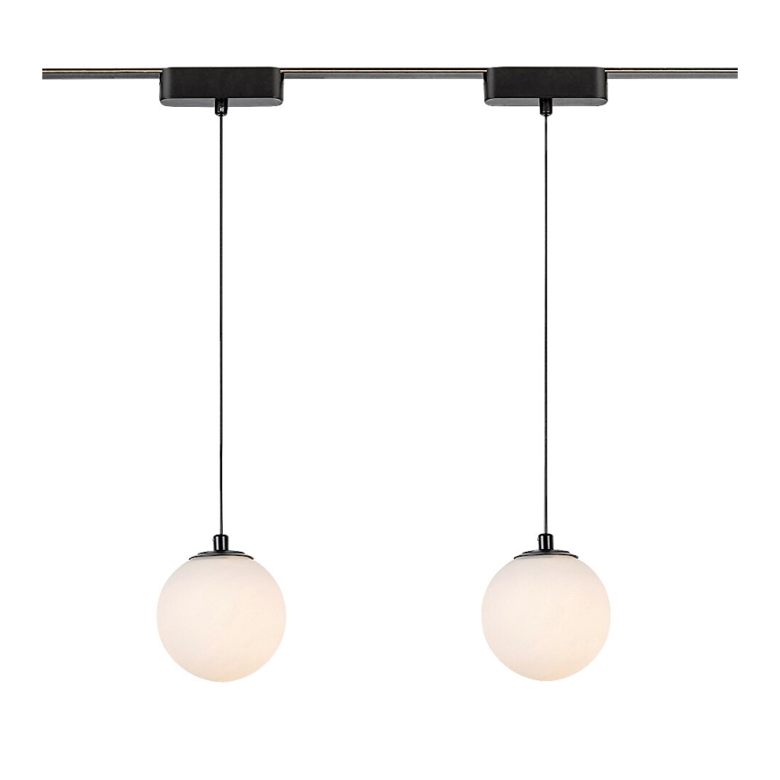 Rabalux - Himmennettävä LED-kattokruunu johdossa 1-vaiheiselle kiskojärjestelmälle LED/5W/24V 2700-5500K Wi-Fi Tuya musta