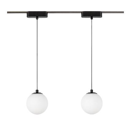 Rabalux - Himmennettävä LED-kattokruunu johdossa 1-vaiheiselle kiskojärjestelmälle LED/5W/24V 2700-5500K Wi-Fi Tuya musta