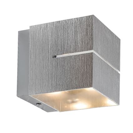 Rabalux - Seinävalaisin 1xG9/10W/230V harmaa