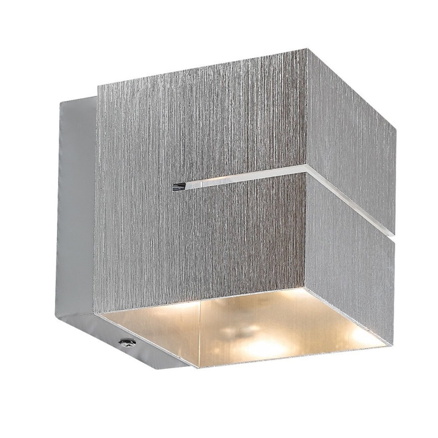 Rabalux - Seinävalaisin 1xG9/10W/230V harmaa