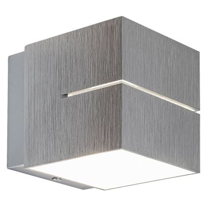 Rabalux - Seinävalaisin 1xG9/10W/230V harmaa