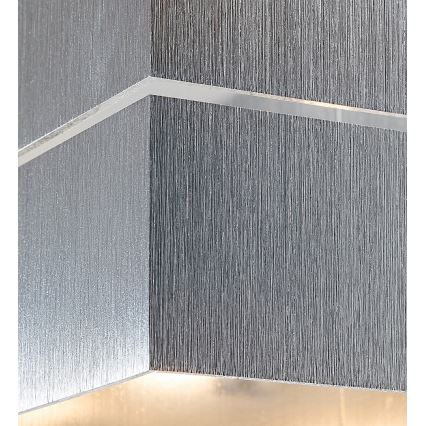 Rabalux - Seinävalaisin 1xG9/10W/230V harmaa