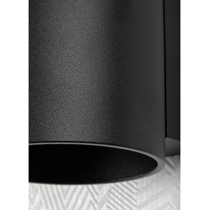 Rabalux - Seinävalaisin 1xG9/10W/230V musta