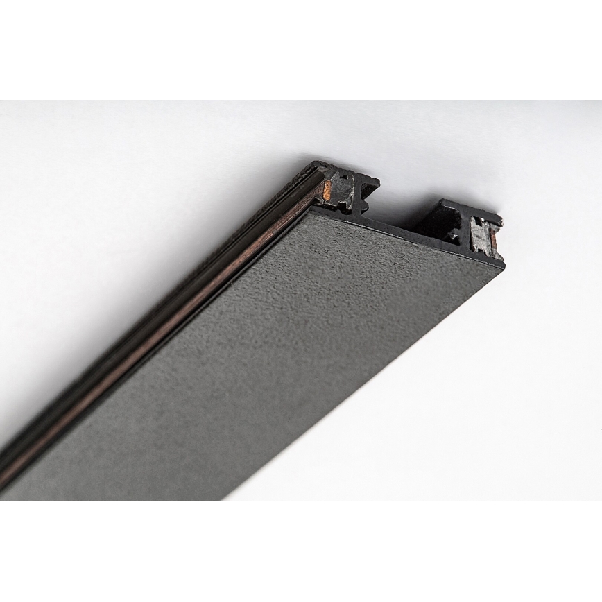 Rabalux - Kiskojärjestelmä 1-vaiheinen 1 m + 2x loppu liitin musta