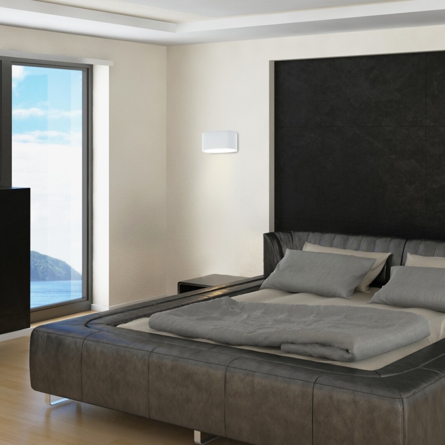 Rabalux - Seinävalaisin 1xG9/10W/230V valkoinen