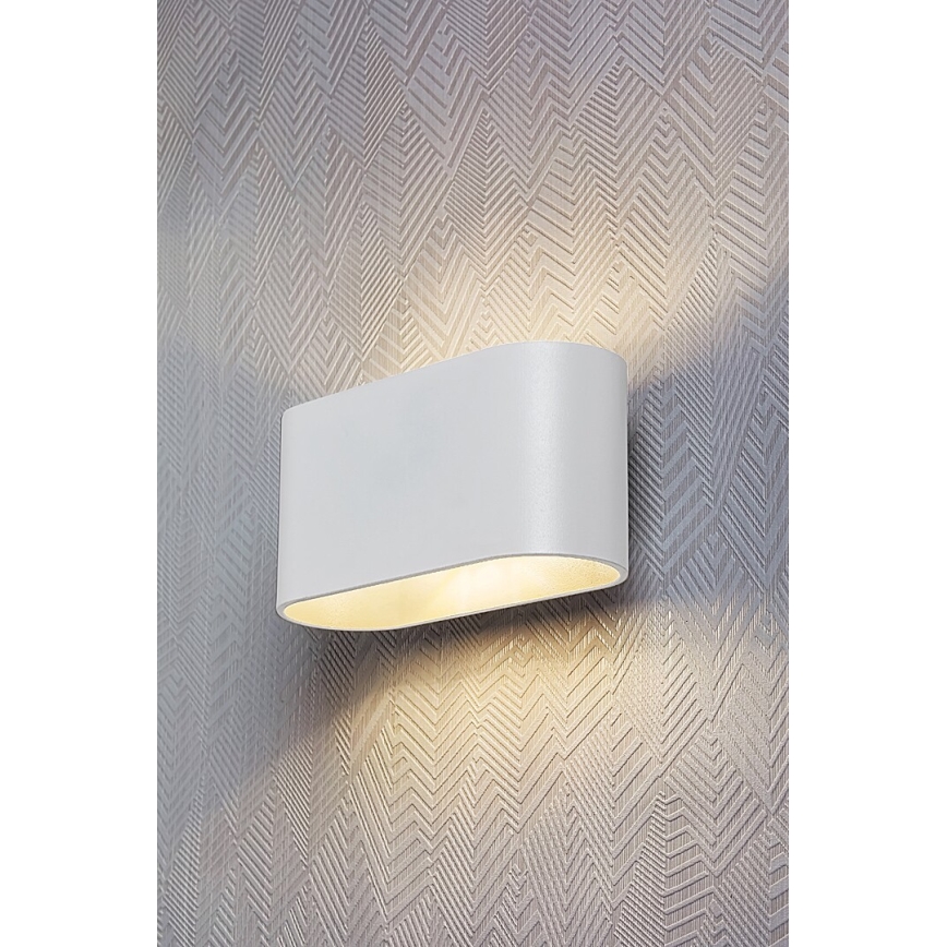 Rabalux - Seinävalaisin 1xG9/10W/230V valkoinen