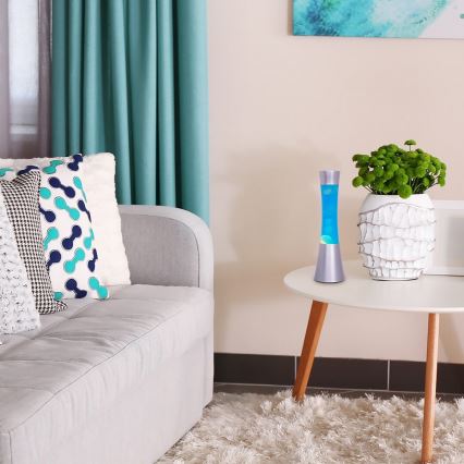 Rabalux  - Laavalamppu MINKA 1xGY6,35/20W/230V sininen