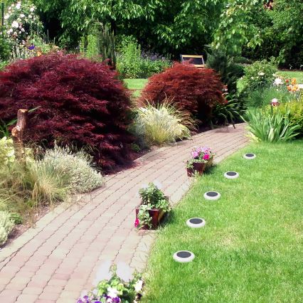 Rabalux - LED RGB aurinkokäyttöinen valaisin LED/0,6W/3,7V IP65 1200 mAh