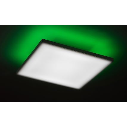 Rabalux - LED RGB himmennettävä kattovalaisin LED/18W/230V 3000-6500K 30x30 cm + kaukosäädin