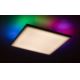 Rabalux - Himmennettävä LED-RGB-kattovalaisin LED/18W/230V 3000-6500K 30x30 cm + kauko-ohjaus