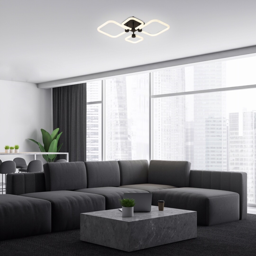 Rabalux - Himennettävä LED-kattovalaisin LED/47W/230V 3000/4000/6000K + kaukosäädin 46x54 cm