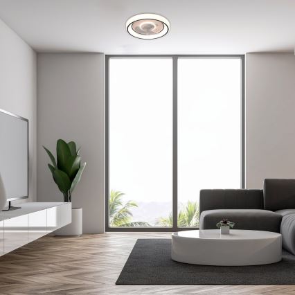 Rabalux - LED Himmennettävä kattotuuletin LED/67W/230V 3000-6000K + kauko-ohjaus