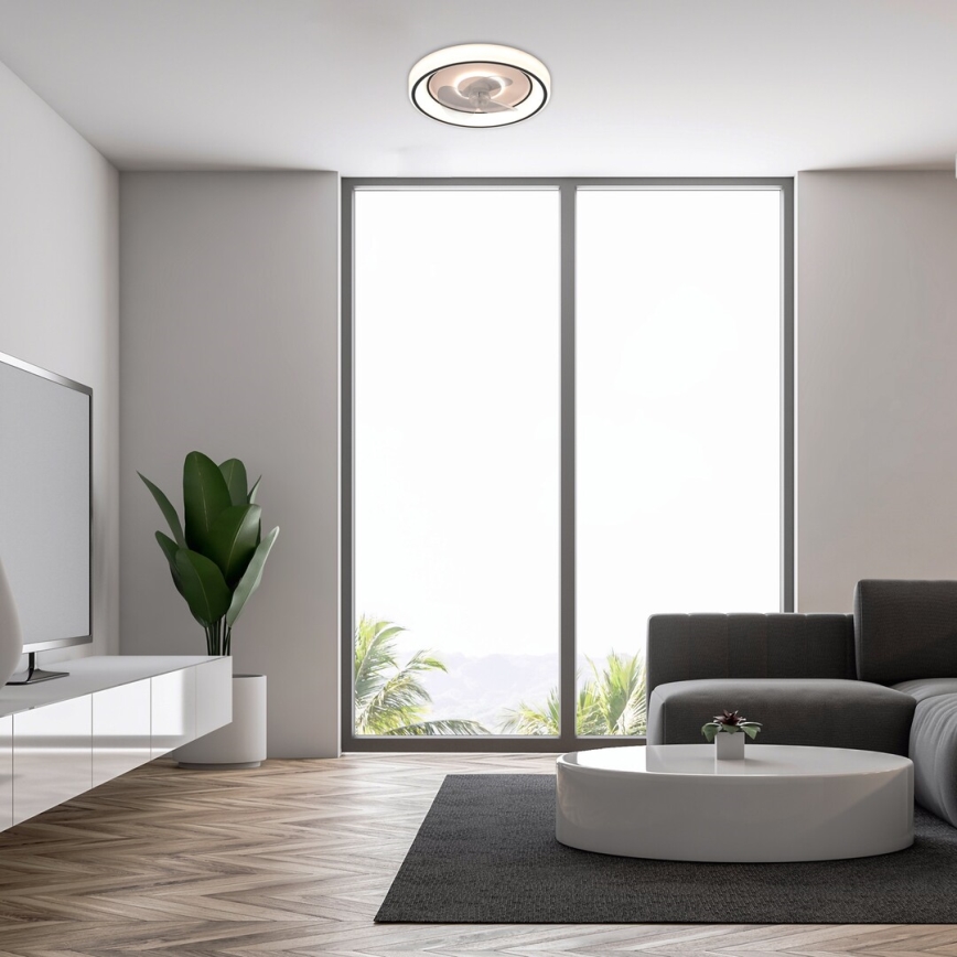 Rabalux - LED Himmennettävä kattotuuletin LED/67W/230V 3000-6000K + kauko-ohjaus