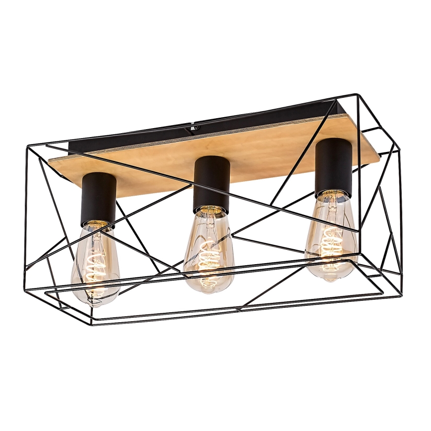 Rabalux - Kattovalo 3xE27/40W/230V 18x44 cm